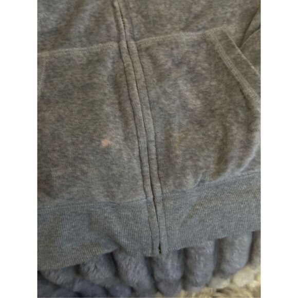 Vs pink y2k fur lined bling zip up hoodie jacket - Picture 7 of 7